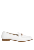 Zaara Solid Faux Suede Loafers