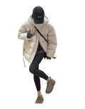 Women's Hooded Puffer Jacket for Stylish Travel