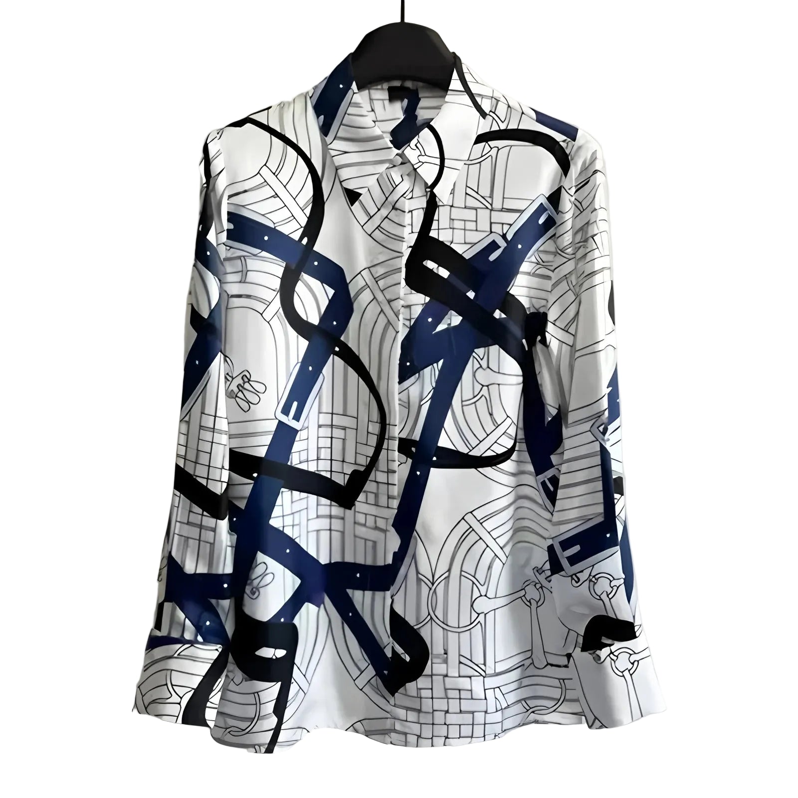 Women's patterned summer top for women, lightweight and stylish