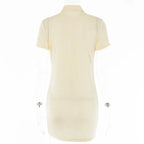 Women's yellow vacation worthy dress, perfect for sunny occasions