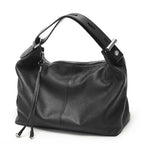 Black leather coach purse shoulder bag for everyday use