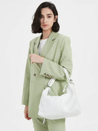 Coach purse shoulder bag in white, perfect for everyday use
