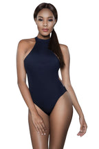 Women's navy one-piece zoey kpop demon hunter swimwear for beach outings