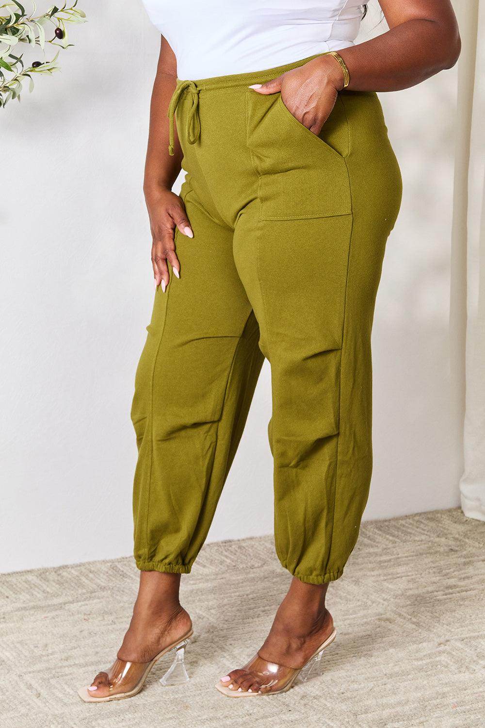 Culture Code Full Size Drawstring Sweatpants with pockets - VacationGrabs