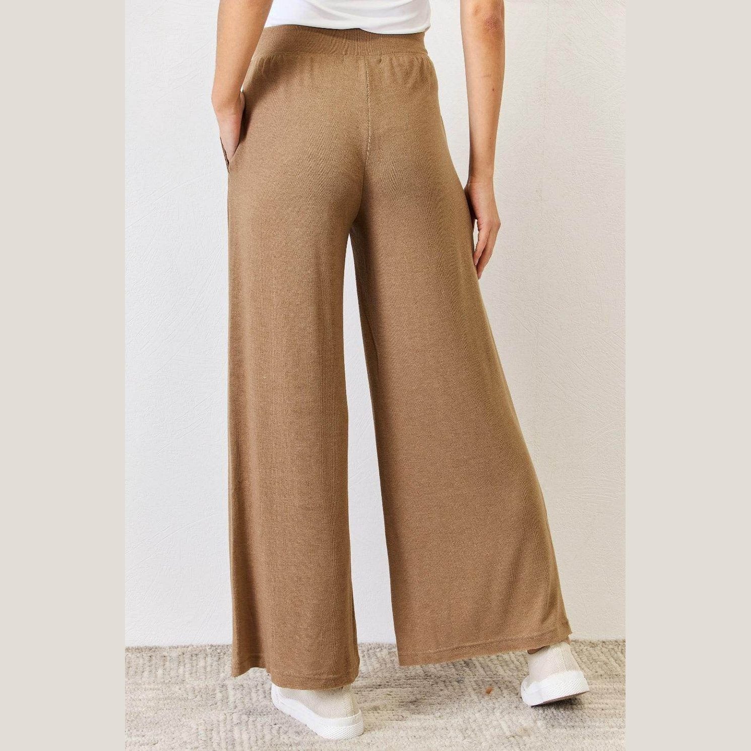 RISEN Ultra Soft Wide Leg Pants - VacationGrabs