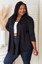 Women's Sweaters - Cardigans Culture Code Full Size Open Front Cardigan