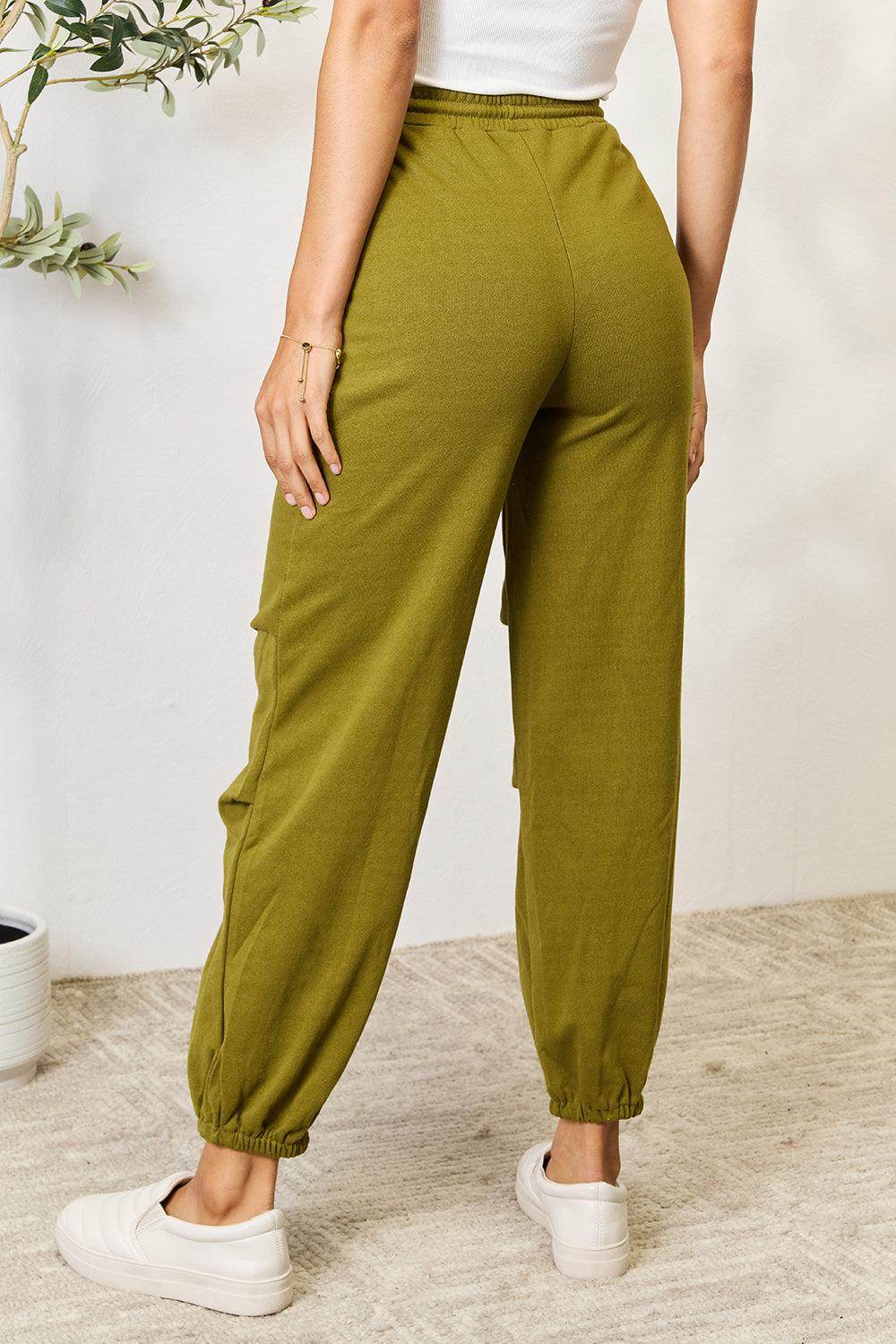 Culture Code Full Size Drawstring Sweatpants with pockets - VacationGrabs
