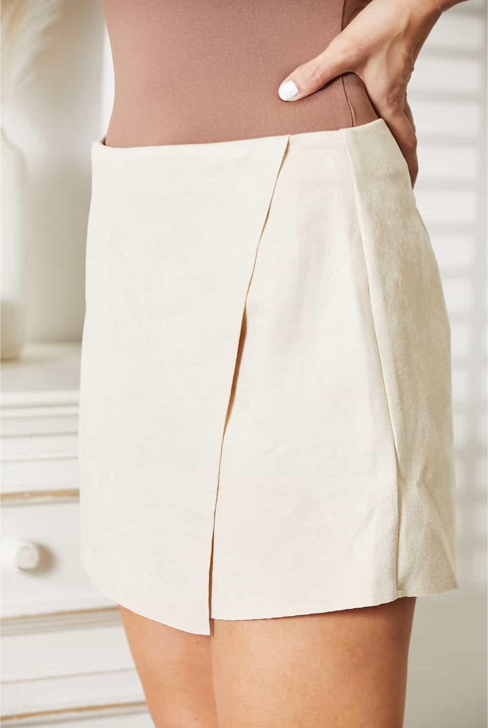 Women's Shorts HEYSON Full Size Mini Skort