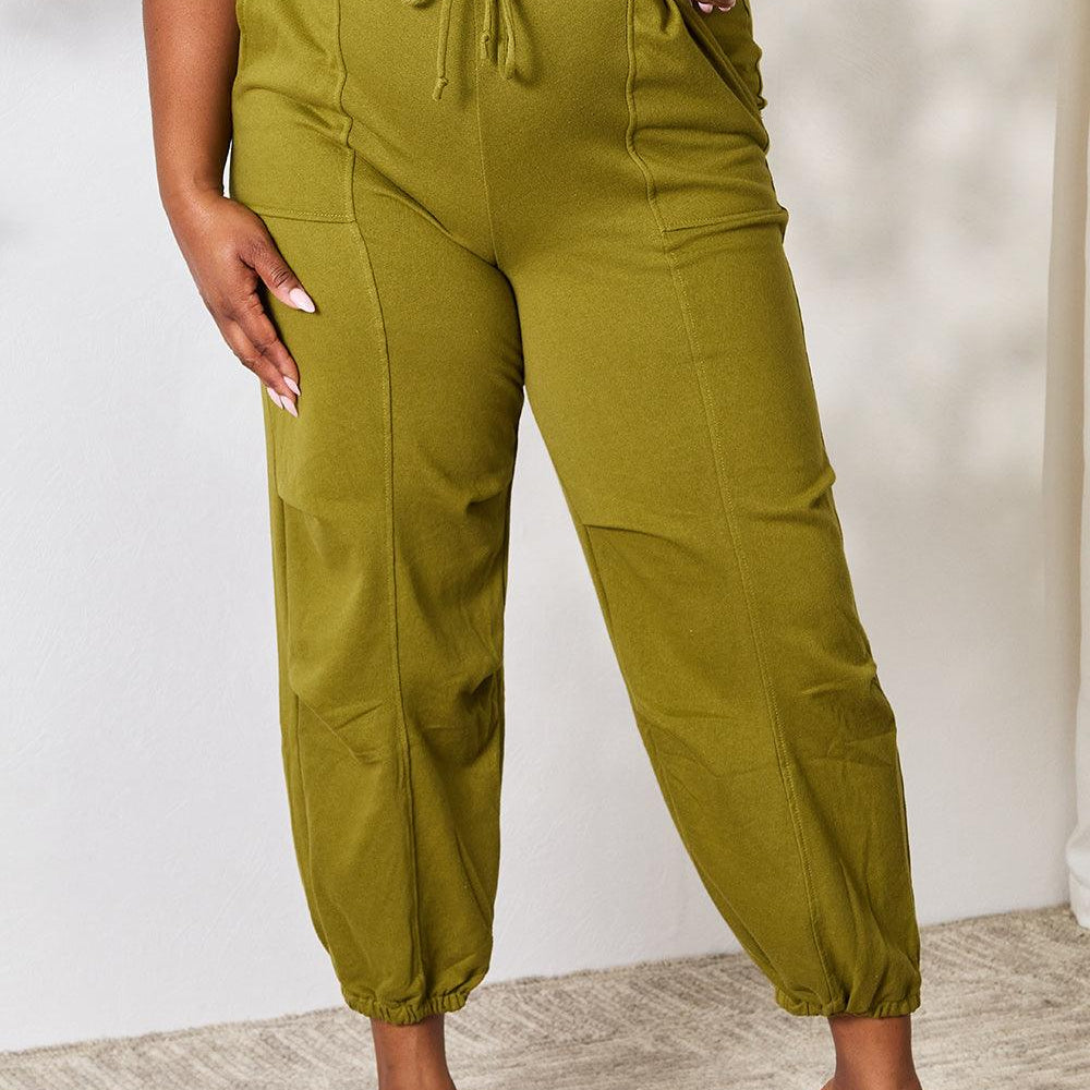 Women's Pants Culture Code Full Size Drawstring Sweatpants with pockets