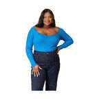 Culture Code Full Size Ribbed Sweetheart Neck Knit Top - VacationGrabs