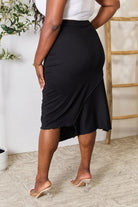 Women's Skirts Culture Code Full Size High Waist Midi Skirt