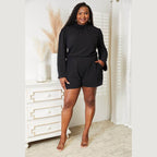 Culture Code Full Size Open Back Romper with Pockets - VacationGrabs
