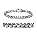 AAA crystal tennis bracelet for women featuring a sleek design with sparkling crystals