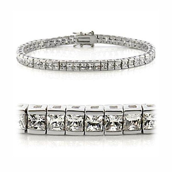 AAA cz tennis bracelet for women featuring sparkling cubic zirconia stones in a sleek design
