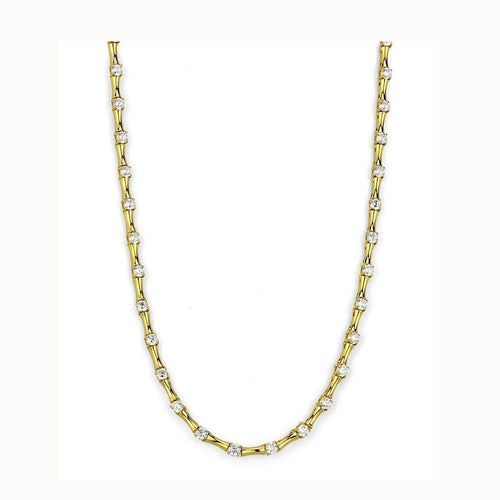 VacationGrabs AAA grade CZ gold necklace designed for stylish and elegant women's jewelry