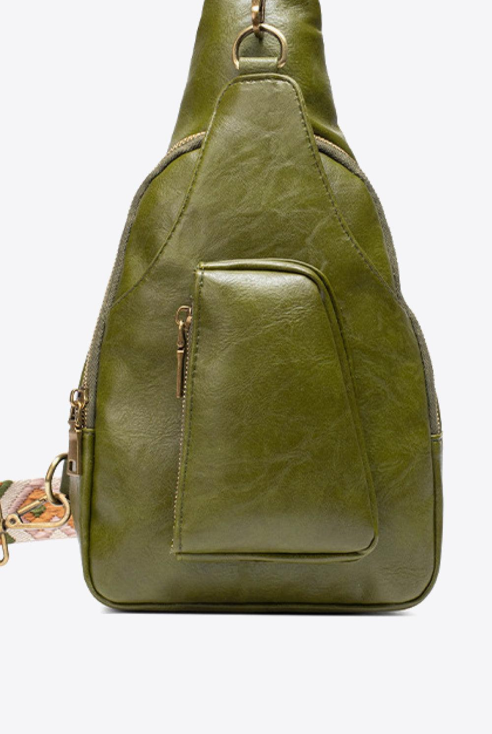 Luggage & Bags - Backpacks All The Feels Womens Pu Leather Sling Bag