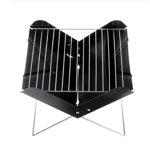 Outdoor Grabs Bbq Grill Folding Stainless Steel Portable Barbecue Grill...