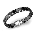 Elegant black link bracelet for women with a stylish clasp design from VacationGrabs