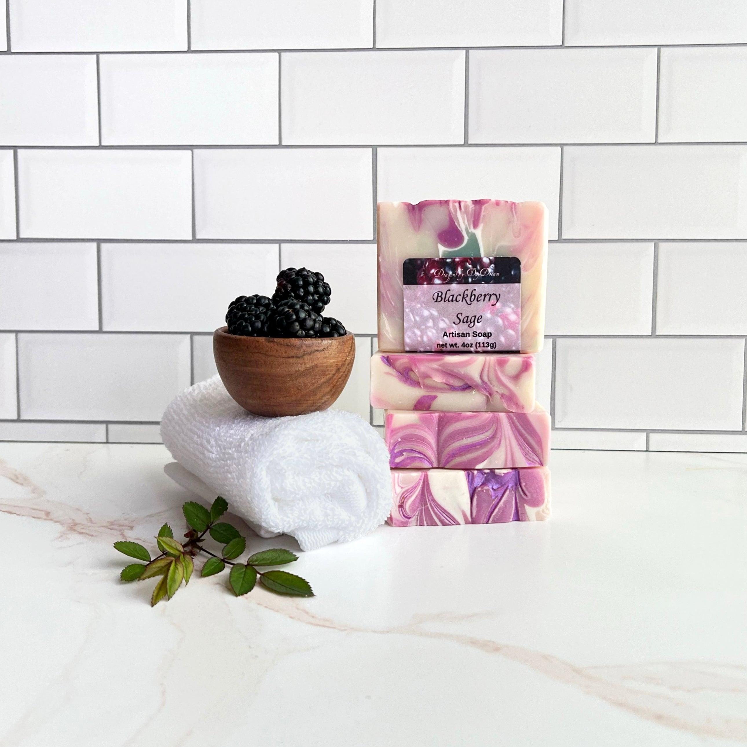 Travel Essentials - Toiletries Blackberry Sage Artisan Soap