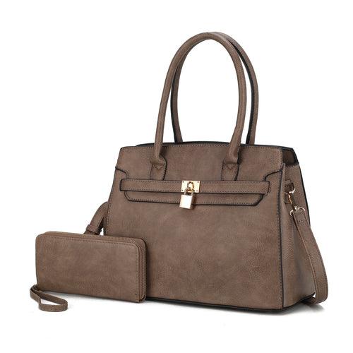 Wallets, Handbags & Accessories Bruna Satchel Bag With A Matching Wallet
