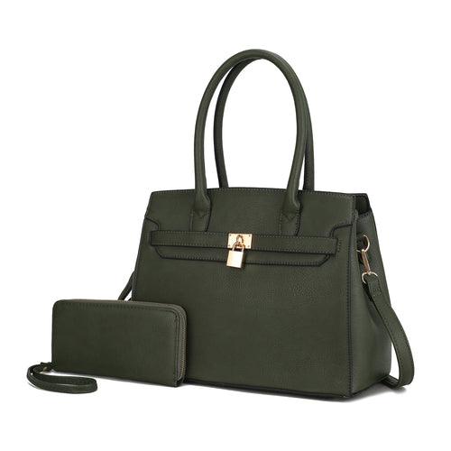 Wallets, Handbags & Accessories Bruna Satchel Bag With A Matching Wallet