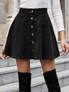 Women's Skirts Button-Up Skirt
