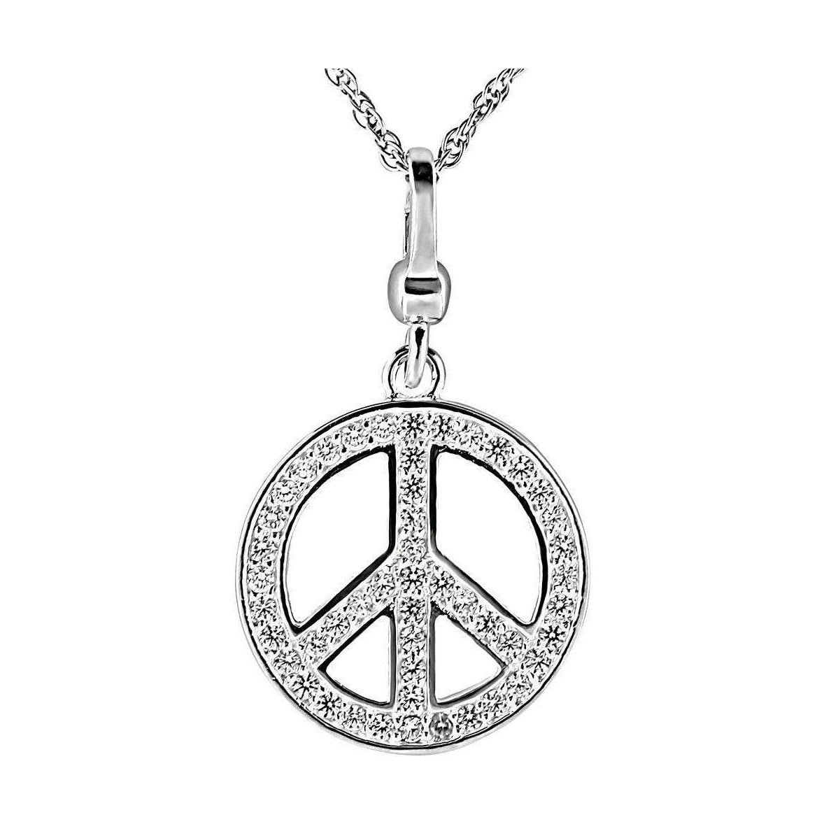 Chain Necklace Pendant LOS420 - Silver 925 Sterling Silver - VacationGrabs
