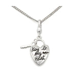 Chain Necklace Pendant LOS430 - Silver 925 Sterling Silver - VacationGrabs