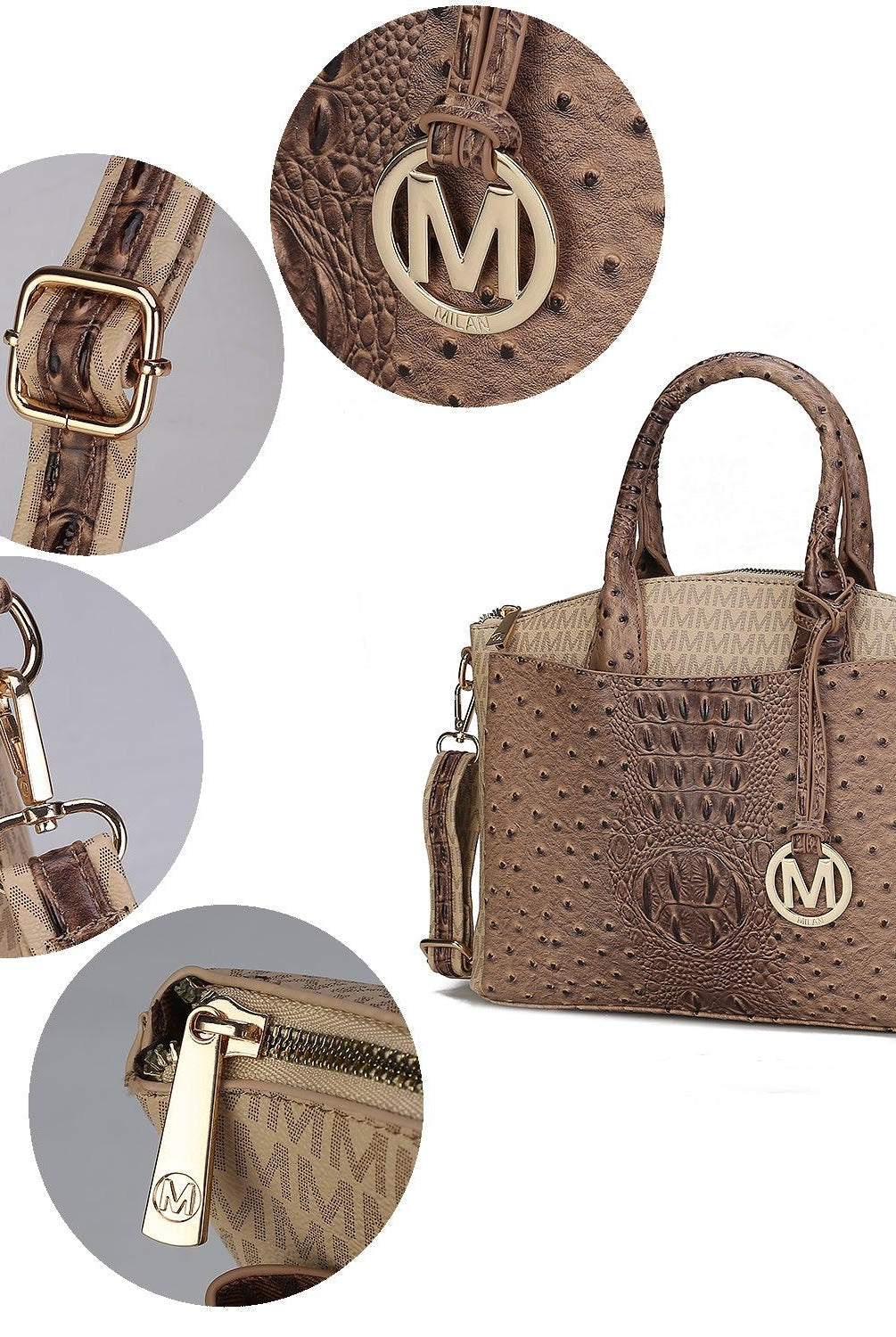 Wallets, Handbags & Accessories Collins Vegan Leather Women Tote Bag