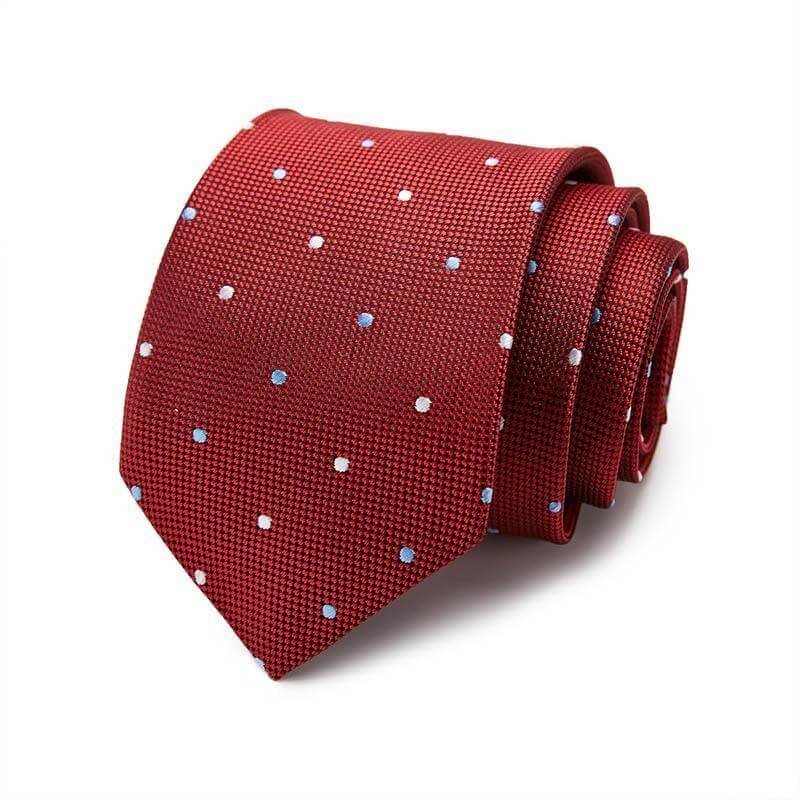 Colorful Silk Neck Ties Formal Professional Slim Ties - VacationGrabs
