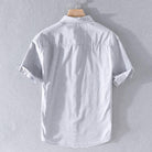 Men's Shirts Colorful Solid Color Shirts For Men Casual Cotton Fashions