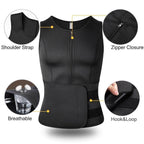 VacationGrabs compression waist trainer with zipper closure and breathable design for optimal support