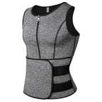 VacationGrabs compression waist trainer for men, designed for comfort and enhanced core support during workouts