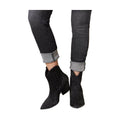 Women's black glitter cowboy boots for stylish country looks