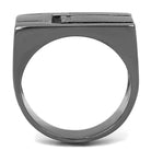 Sleek cutout design mens ring from VacationGrabs featuring a modern, minimalist style