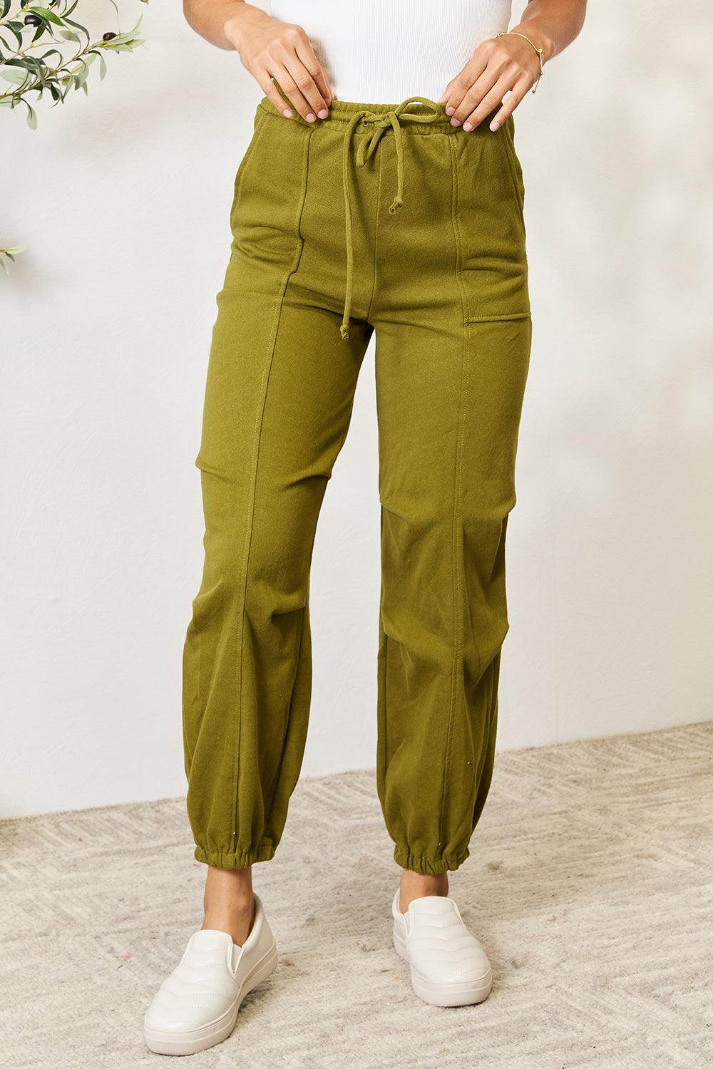 Culture Code Full Size Drawstring Sweatpants with pockets - VacationGrabs