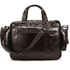 Luggage & Bags - Briefcases Designer Leather Laptop Briefcase 15.6 Inch Laptop Capacity...