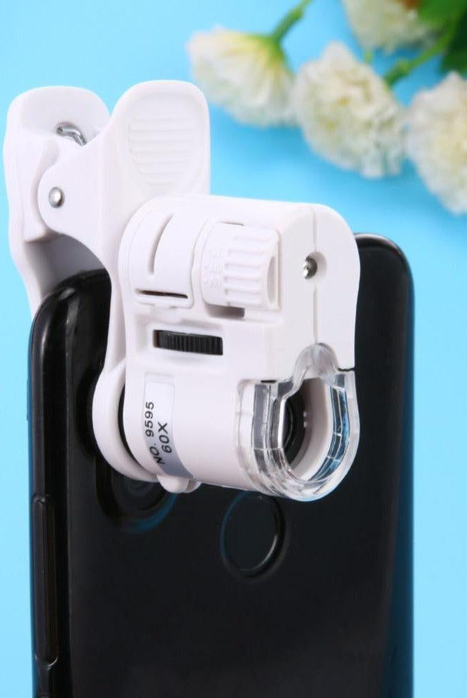  Digital Microscope Camera For Cell Phone With Led Light