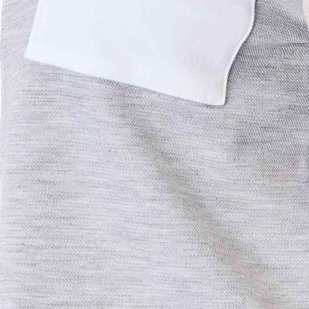 Women's Shirts Double Take Color Block Curved Hem Shirt
