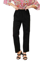 Women's Pants Double Take Pull-On Pants with Pockets