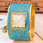 Women's Jewelry - Watches Elegant Diamond-Studded Fashion Watch Bracelets