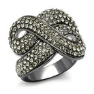 Stylish fashion rings for women vacation featuring sparkling rhinestones in a unique design
