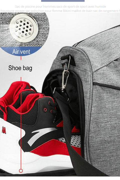Fitness & Health Fitness Bag With Wet And Dry Separation Bag Travel Handbag