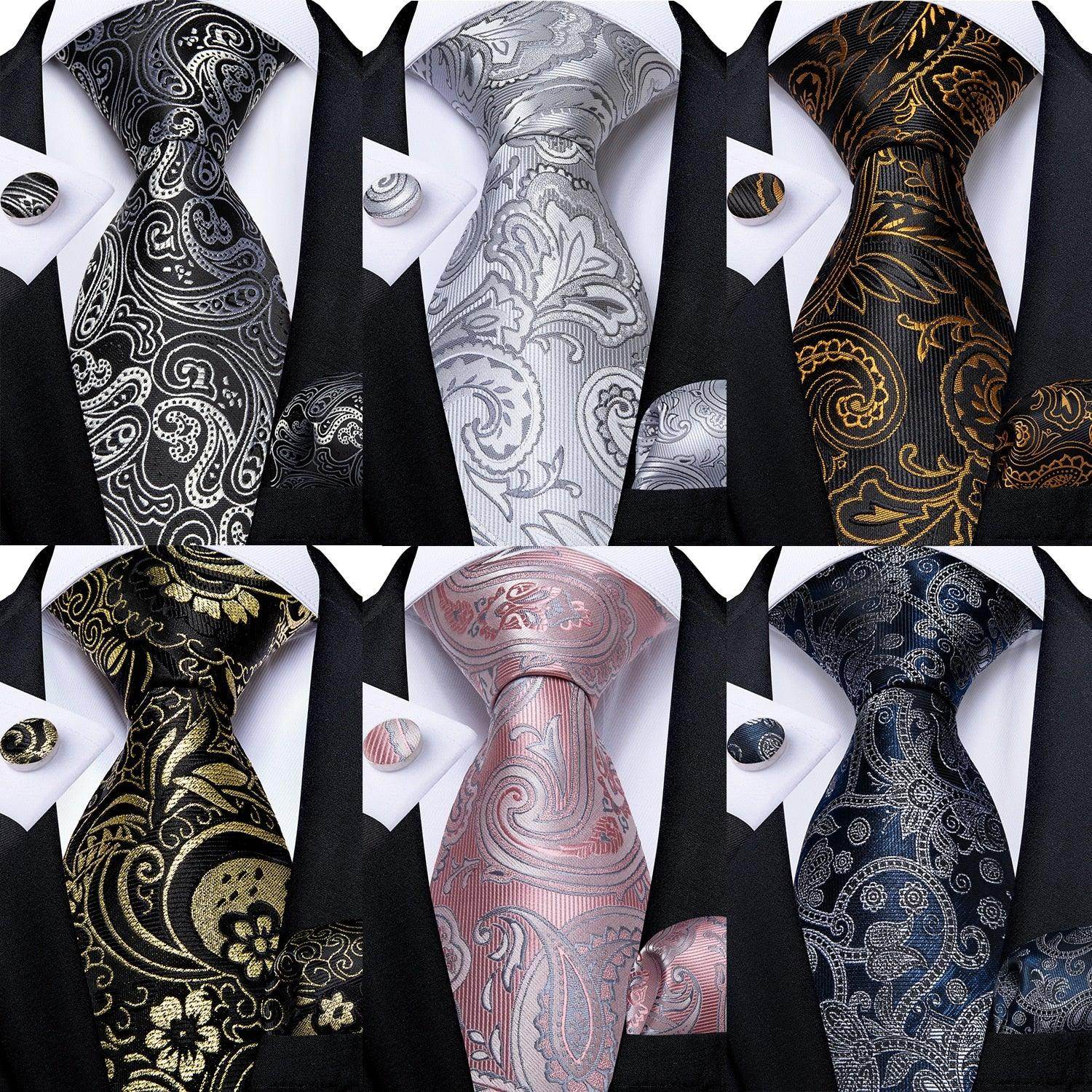 Elegant formal neck tie for men in various colors and patterns suitable for formal occasions