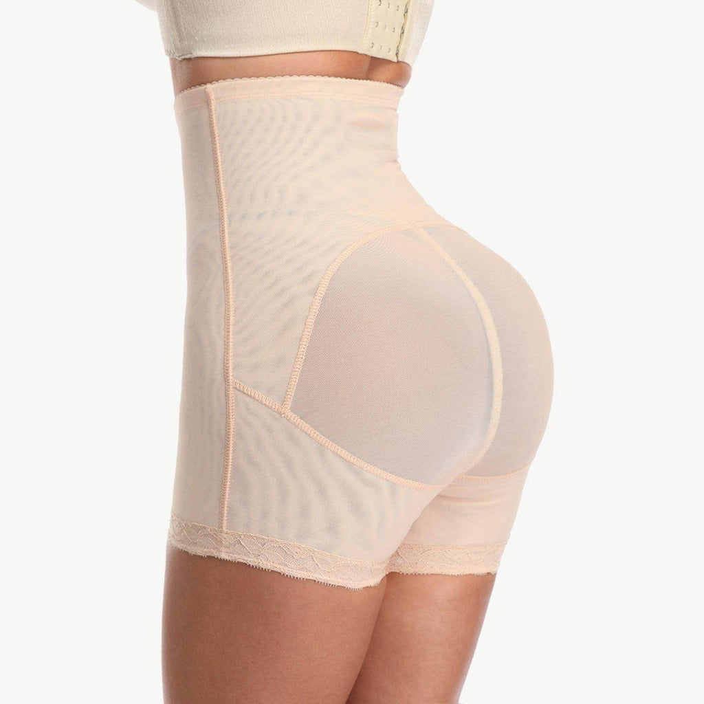 Trendsi women's full size shaping shorts in nude for a smooth and comfortable fit under clothing