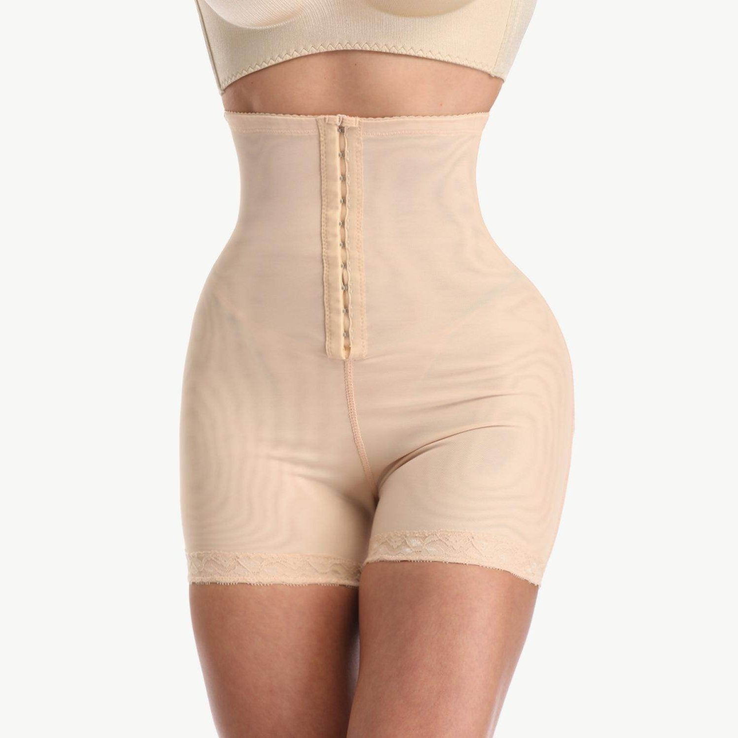 Trendsi Women's Full Size Shaping Shorts in Nude for a Smooth Silhouette and Comfortable Fit