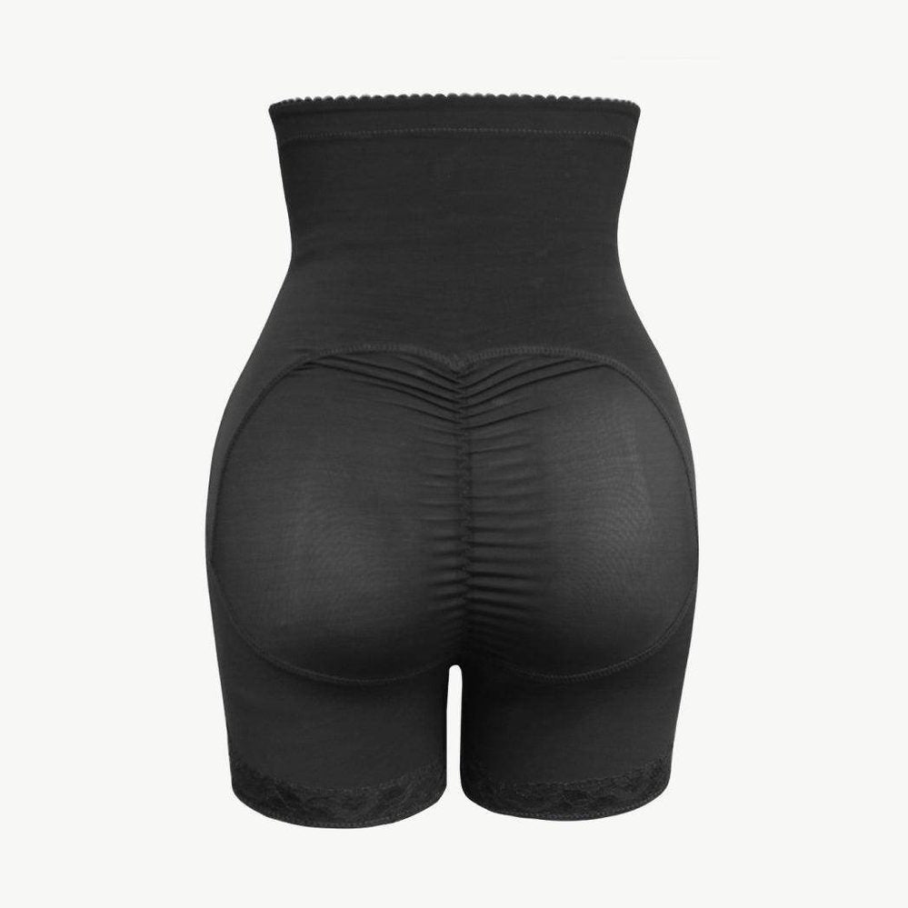 Trendsi Women's full size shaping shorts in black for a smooth and flattering silhouette