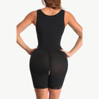 Full Size Zip-Up Lace Detail Shapewear - VacationGrabs