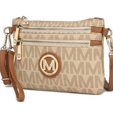 Wallets, Handbags & Accessories Geneve M Signature Crossbody Bag