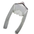Shiny glitter crop top for women's clubwear with long sleeves and a trendy design